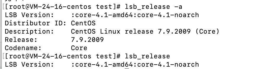 解决 CentOS 中 lsb_release command not found